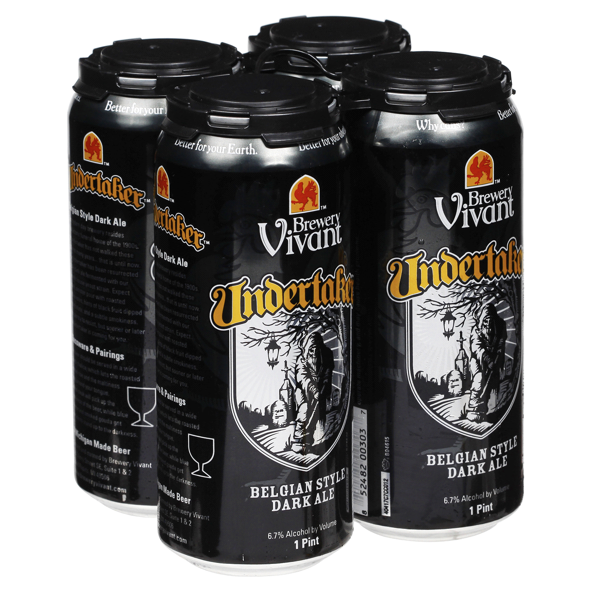 slide 4 of 5, Brewery Vivant Undertaker, 1 ct