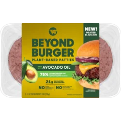Beyond Meat Beyond Burger Plant-Based Patties 2 - 4 oz Trays