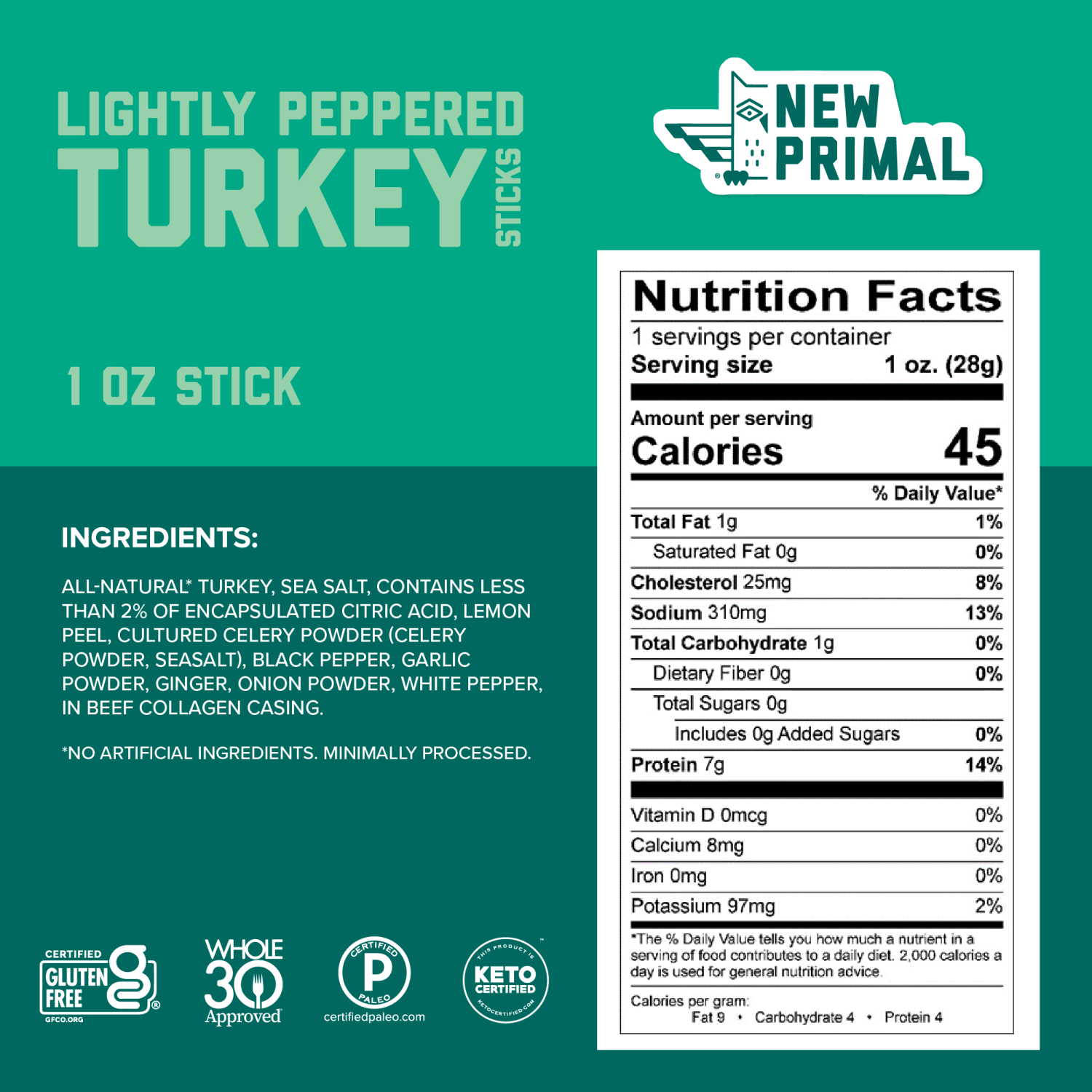 slide 2 of 4, The New Primal Stick 1 oz, 1 oz