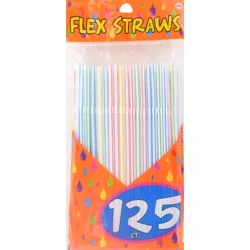 Items 4U! Stripe Flex Straws