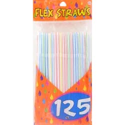 Items 4U! Stripe Flex Straws