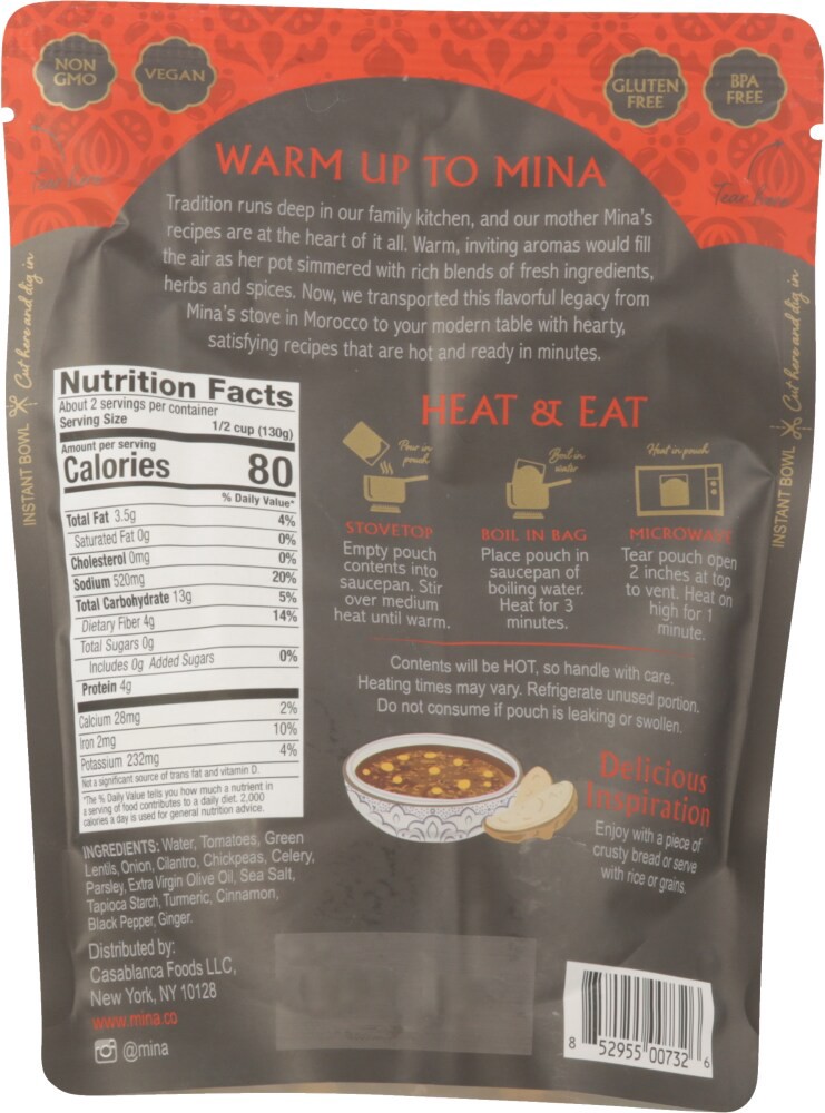 slide 2 of 2, Miina Harira Morccan C, 1 ct