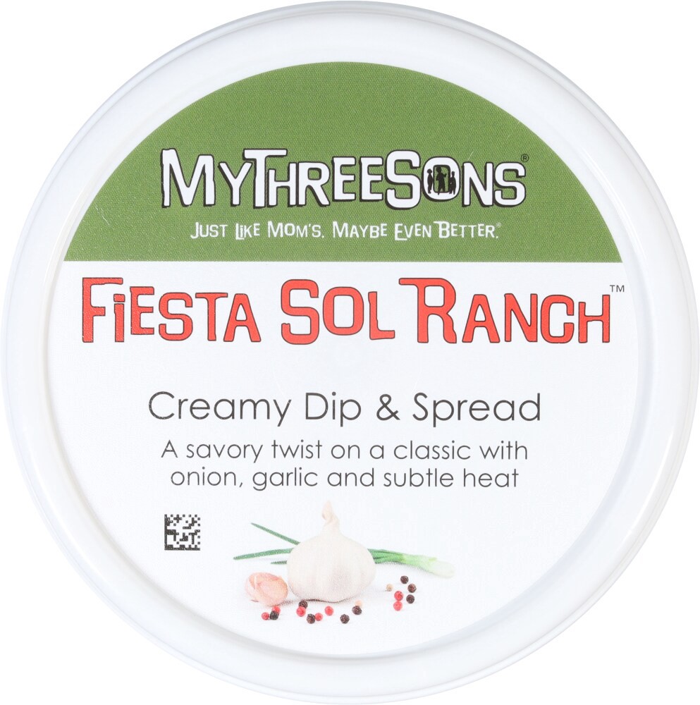 slide 3 of 5, MyThreeSons Fiesta Sol Ranch™ Creamy Dip & Spread, 9 oz