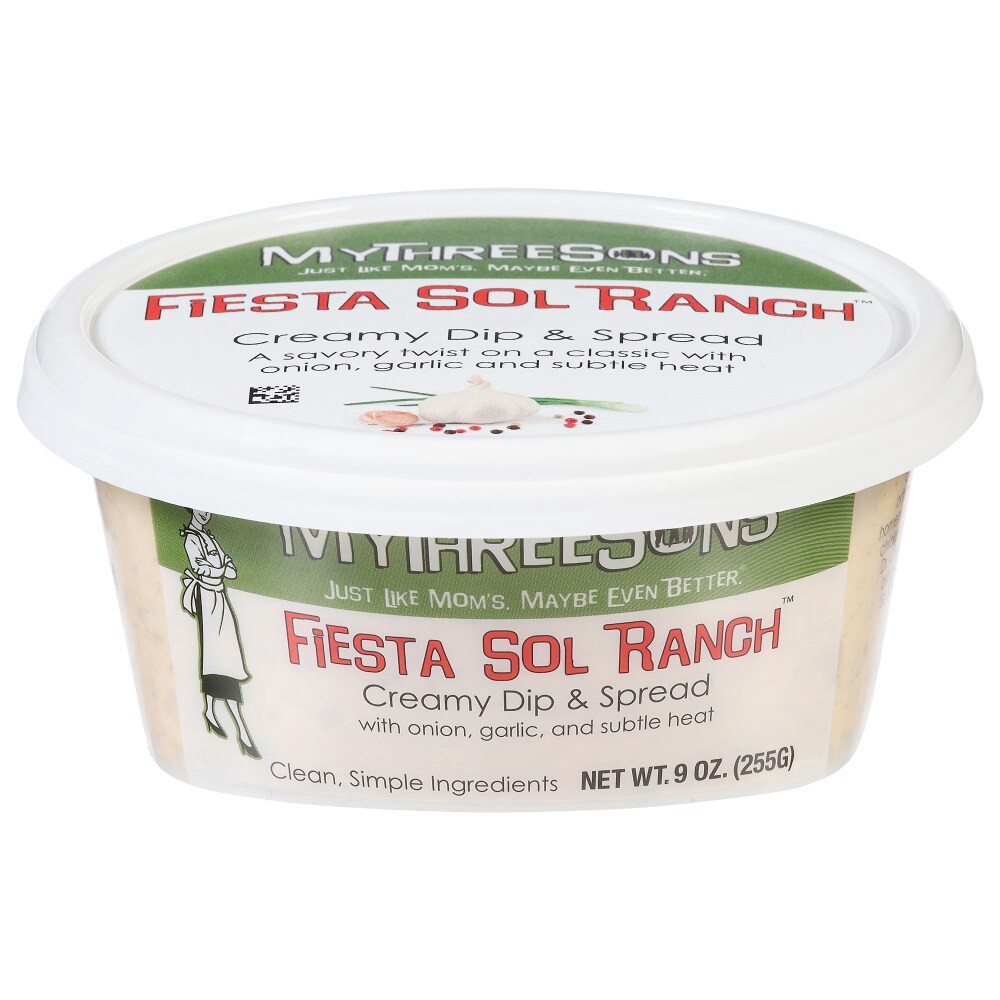 slide 1 of 5, MyThreeSons Fiesta Sol Ranch™ Creamy Dip & Spread, 9 oz