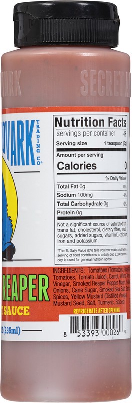 slide 2 of 5, Secret Aardvark Trading Co Smoked Aardvark Reaper Hot Sauce 8 fl oz, 8 fl oz