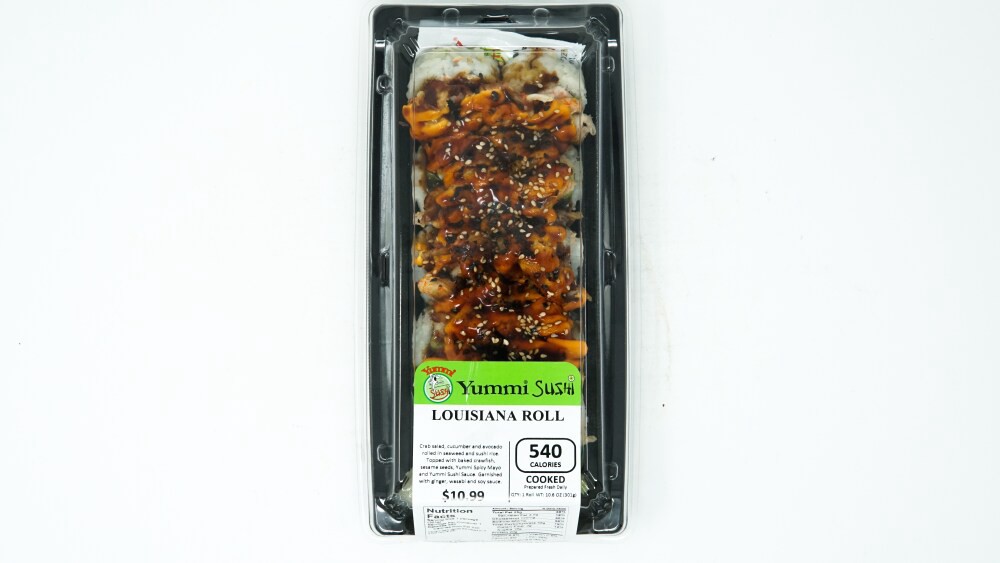 slide 3 of 4, Yummi Sushi Louisiana Roll - 10.6 OZ, 10.6 oz