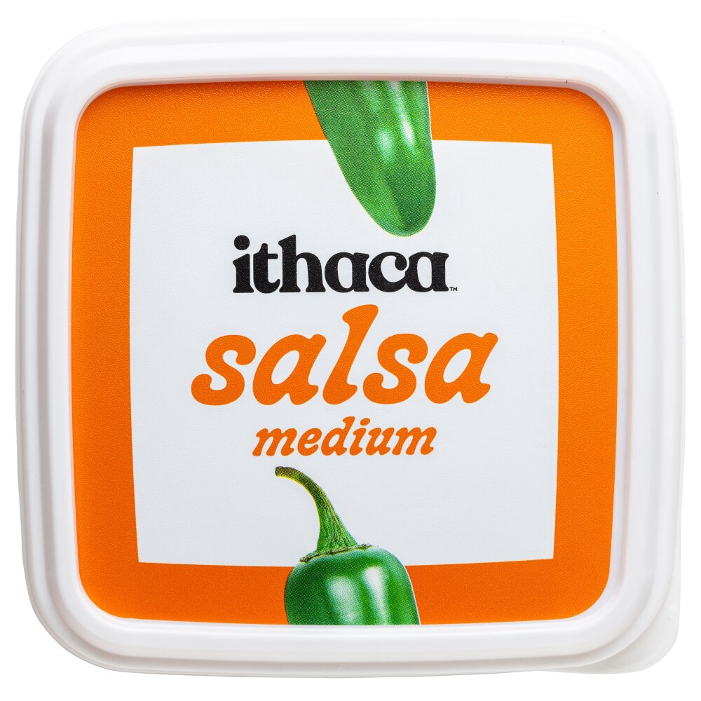 slide 5 of 6, Ithaca Salsa Medium, 14 oz