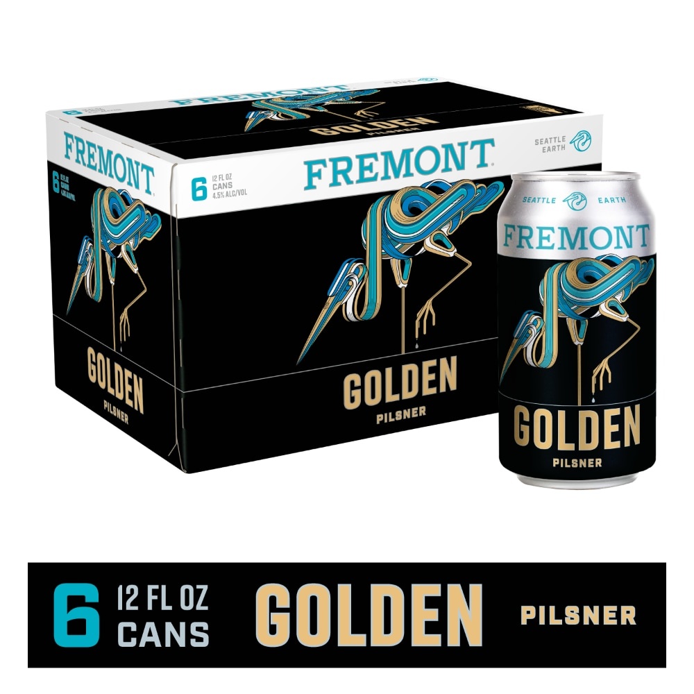 slide 4 of 4, Fremont Brewing Golden Pilsner , 6 ct; 12 fl oz