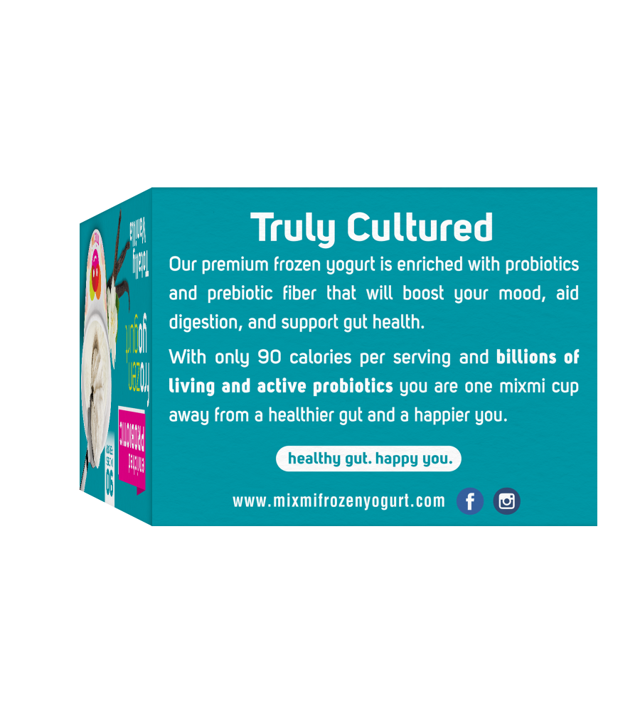 Mixmi Totally Vanilla Frozen Yogurt 4 ct; 4 oz Shipt