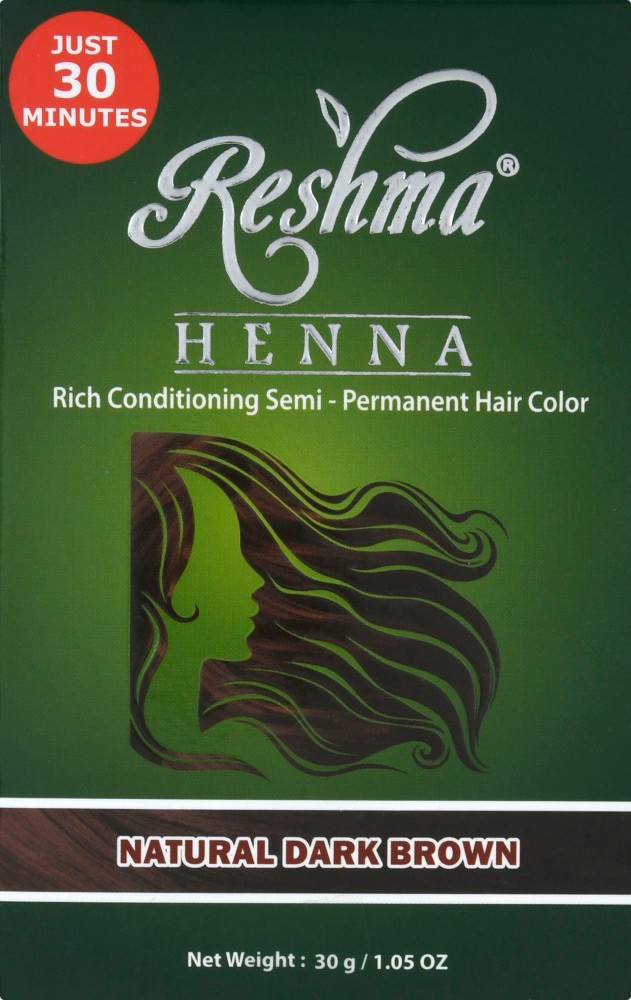 slide 2 of 3, Reshma Beauty Henna Natural Dark Brown Hair Color, 1.05 oz