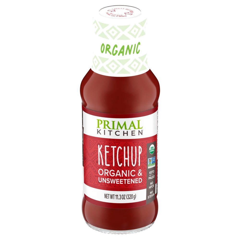 slide 5 of 6, Primal Kitchen Organic and Unsweetened Ketchup 11.3 oz, 11.3 oz
