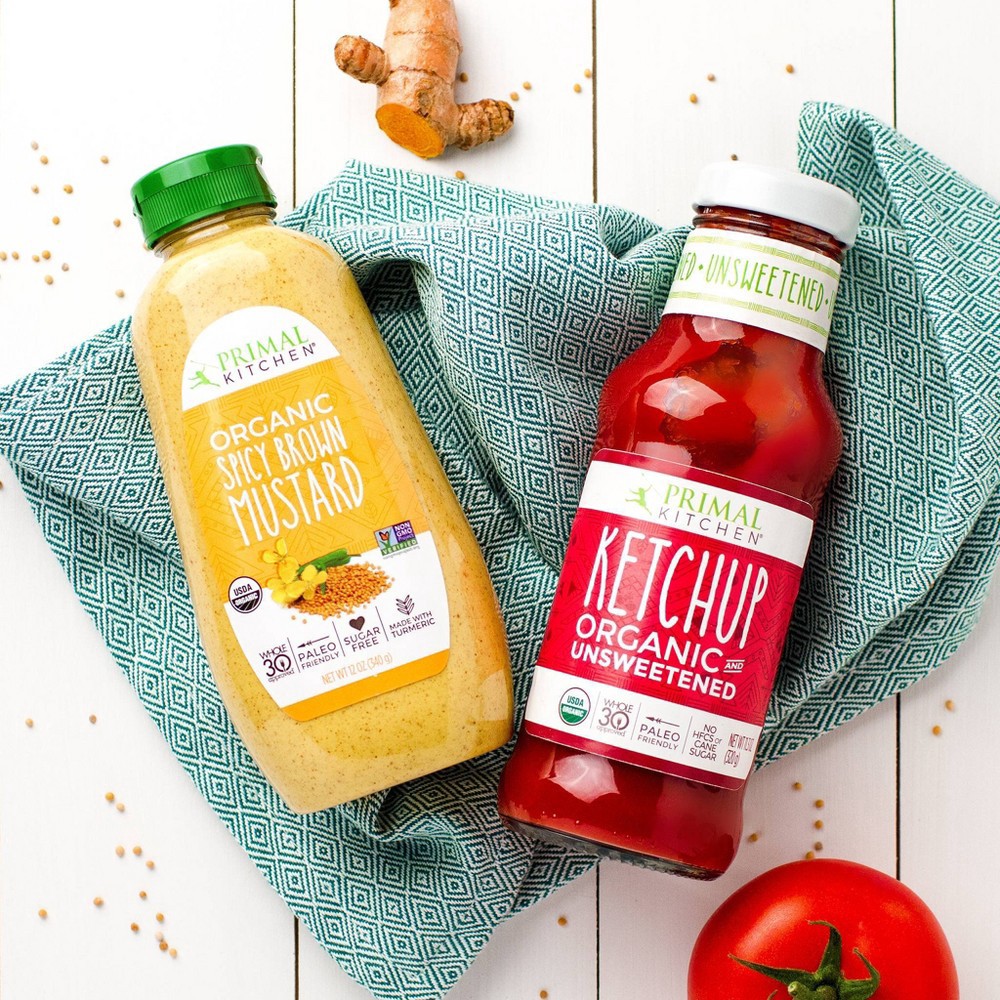 slide 3 of 4, Primal Kitchen Organic and Unsweetened Ketchup 11.3 oz, 11.3 oz