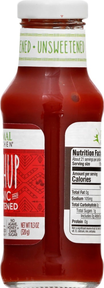 slide 5 of 6, Primal Kitchen Organic and Unsweetened Ketchup 11.3 oz, 11.3 oz