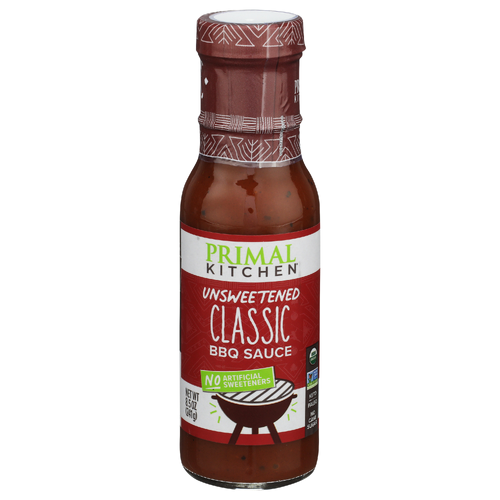 slide 1 of 1, Primal Kitchen Organic Unsweetened Classic BBQ Sauce, 8.5 oz
