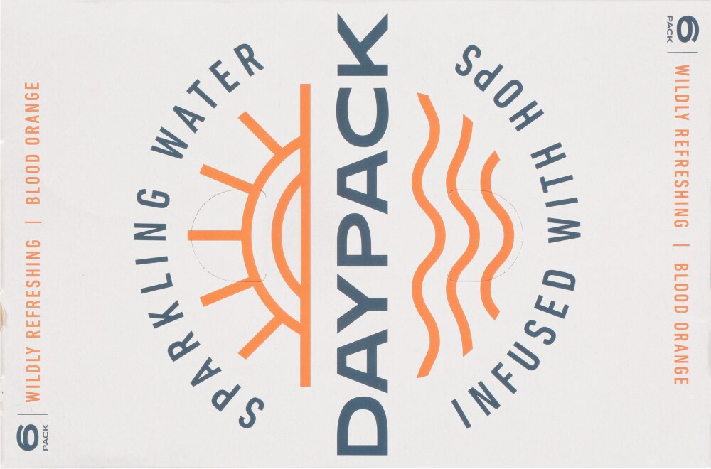 slide 6 of 6, Daypack Blood Orange Sparkling Water Can, 6 ct; 12 fl oz