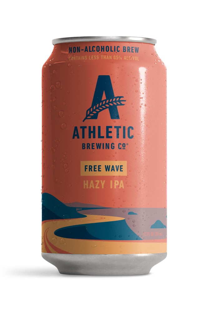 slide 2 of 6, Athletic Brewing Free Wave, 12 ct; 12 oz