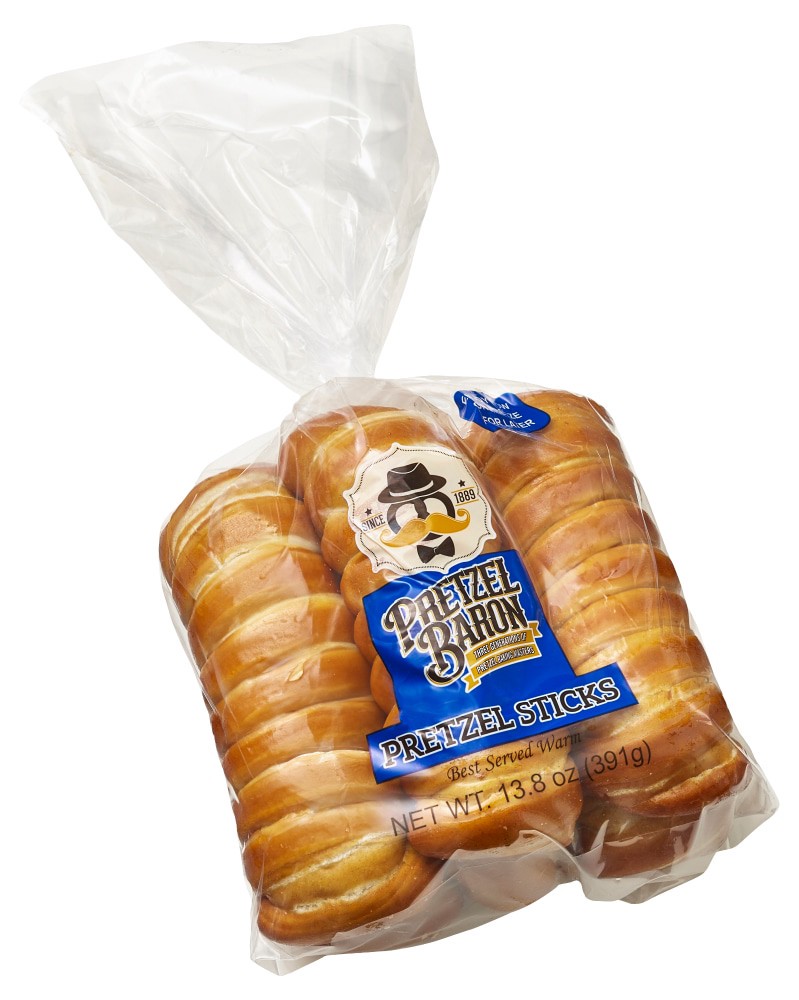 slide 2 of 2, Pretzel Baron Soft Pretzel Stick, 13.8 oz