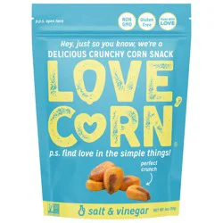 Love Corn Salt & Vinegar Crunchy Corn - 4 oz