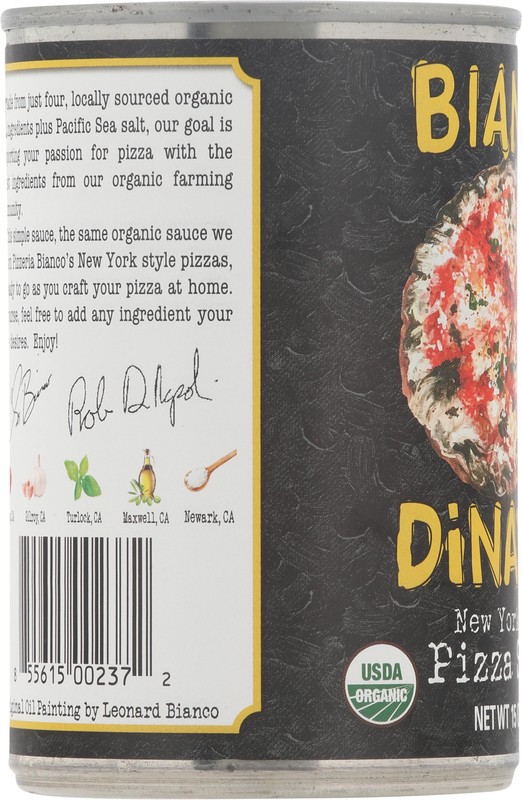 slide 2 of 5, Bianco DiNapoli Organic New York Style Pizza Sauce 15 oz, 15 oz