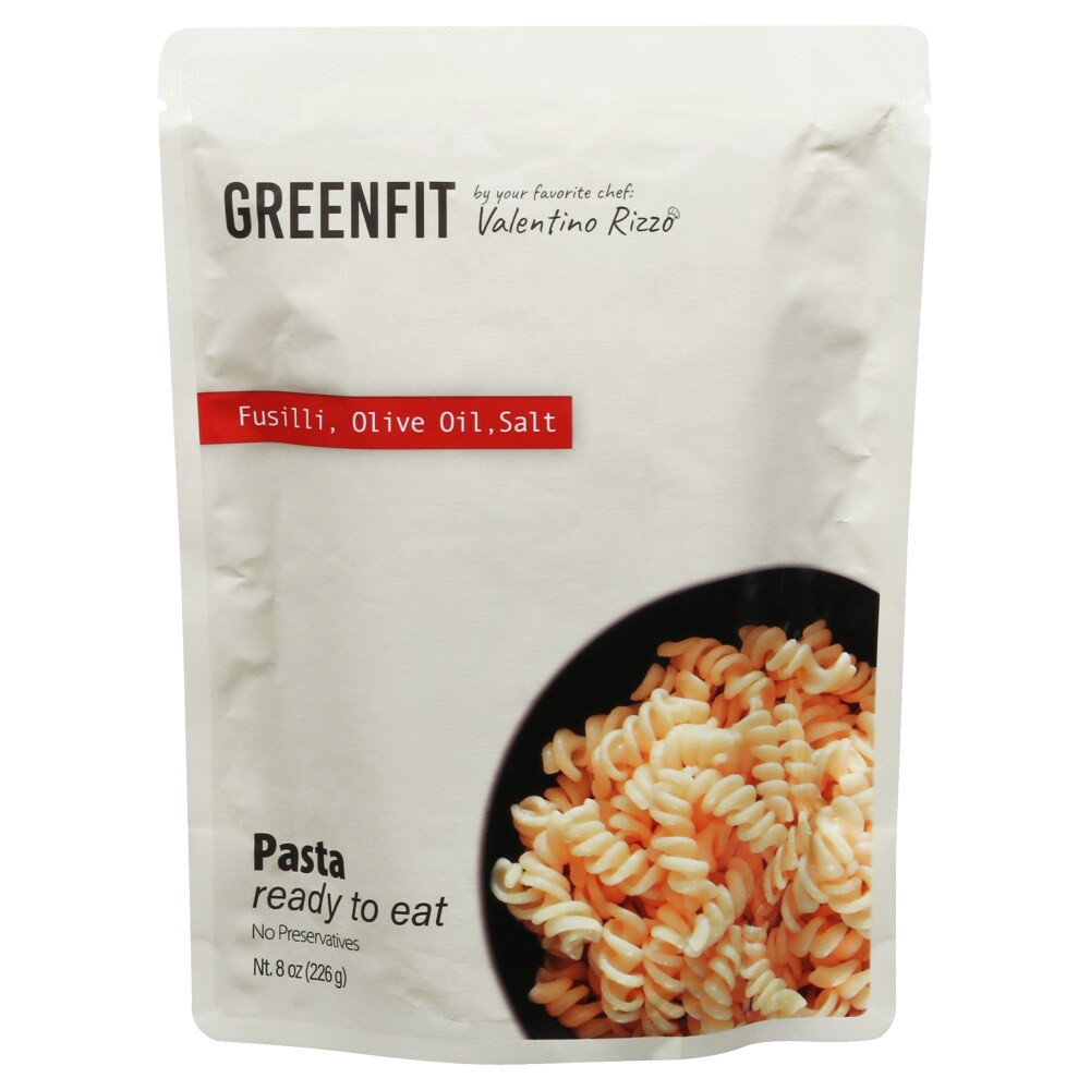 slide 2 of 2, Greenfit Fusilli Olive Oil Salt Pasta Ready To Eat, 8 oz