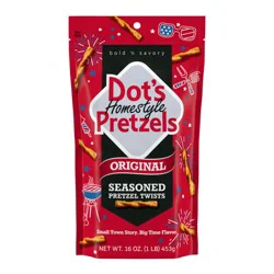 DOT's Homestyle Pretzels Original Seasoned Pretzel Twists Bag, 16.0 oz