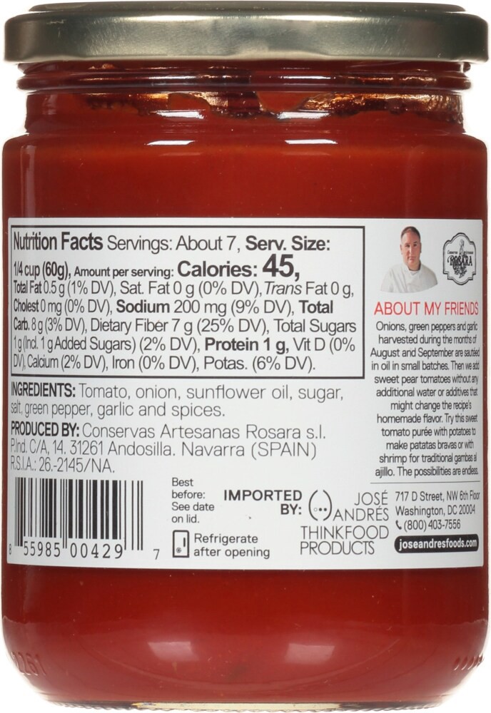 slide 4 of 6, Jose Andres Tomate Puree, 14.1 oz
