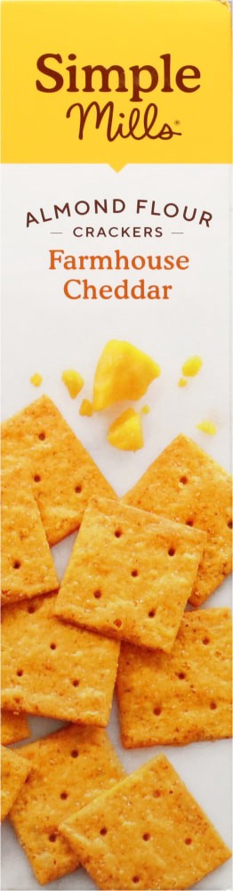slide 3 of 6, Simple Mills Almond Flour Farmhouse Cheddar Crackers 4.25 oz, 4.25 oz