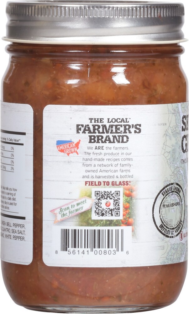 slide 4 of 4, Seaside Grown Salsa Original, 12 oz
