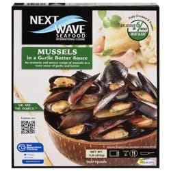 Next Wave Seafood Mussels in Garlic Butter Sauce