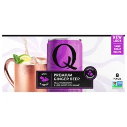 Q Mixers Ginger Beer - 8 ct