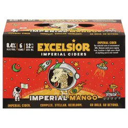 Excelsior Mango Imperial Cider 6 - 12 fl oz Cans