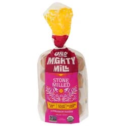 One Mighty Mill Organic Cinnamon Raisin Bagels 4 Pack