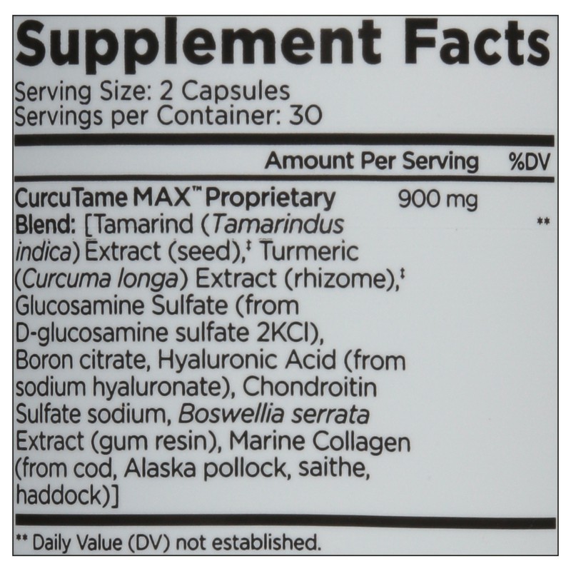 slide 5 of 5, Relaxium Flexium Fast Acting Joint Support 60 Capsules, 60 ct