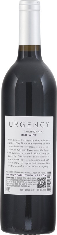 slide 3 of 4, Urgency Red Blend Wine, 750 ml