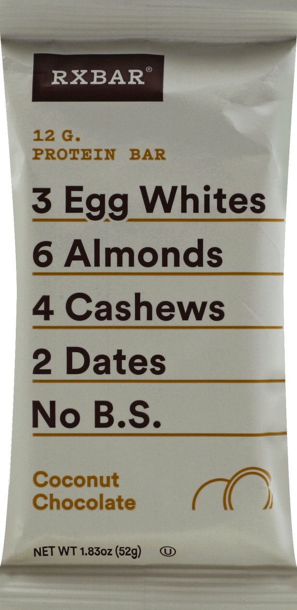 slide 6 of 6, RXBAR Protein Coconut Chocolate Bar, 1.83 oz