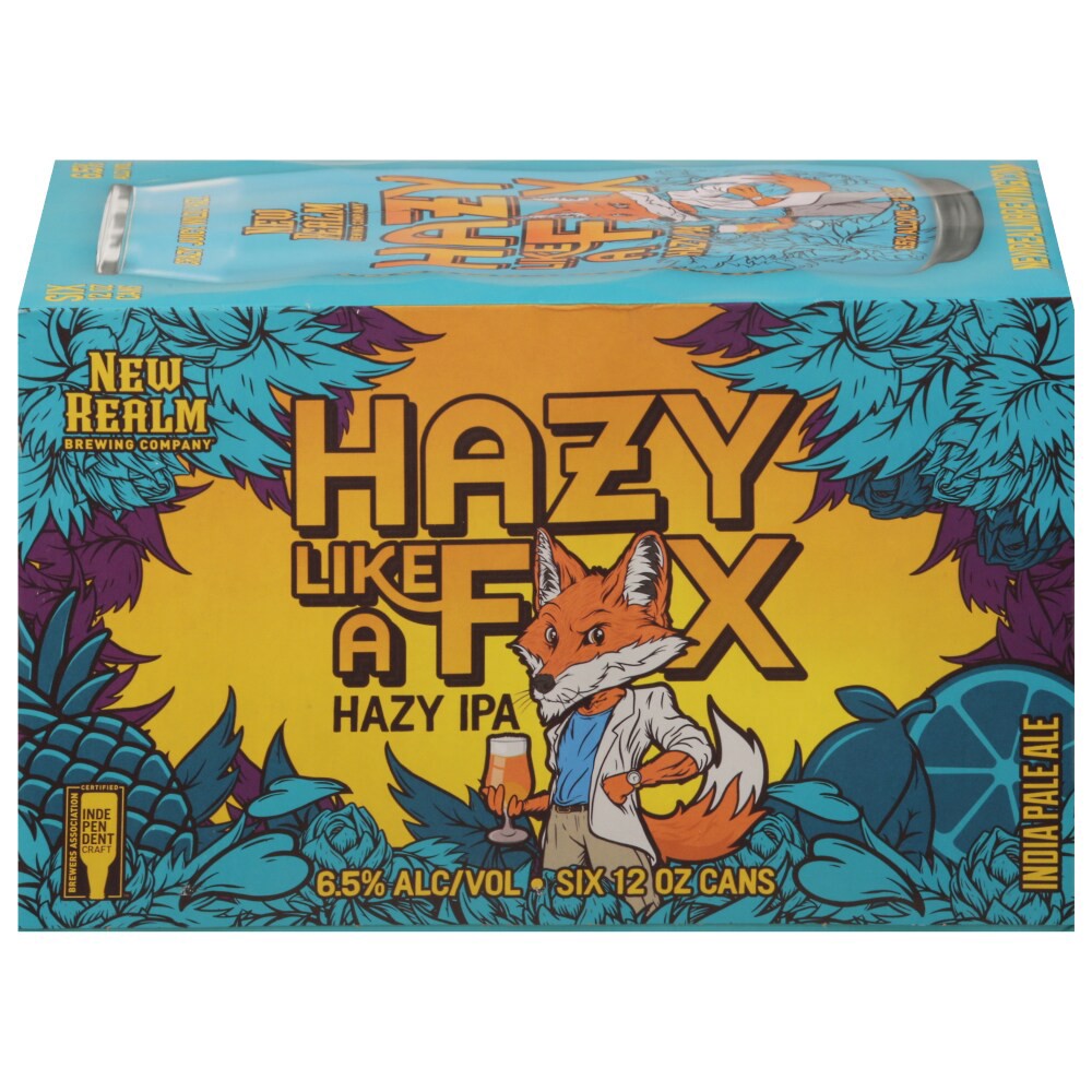 slide 2 of 6, New Realm Brewing Company Hazy IPA Beer 6 - 12 oz Cans, 12 oz