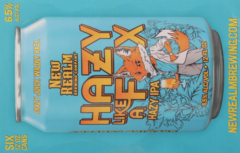 slide 3 of 6, New Realm Brewing Company Hazy IPA Beer 6 - 12 oz Cans, 12 oz