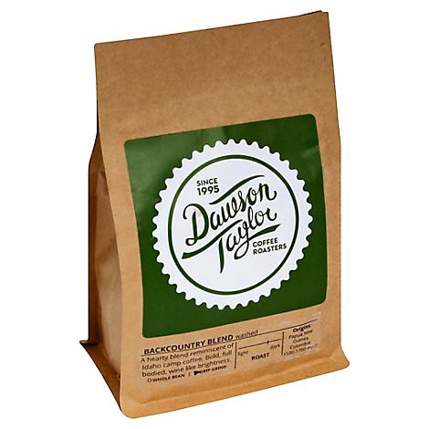 slide 1 of 1, Dawson Taylor Coffee Backcountry Blend - 12 Oz, 12 oz
