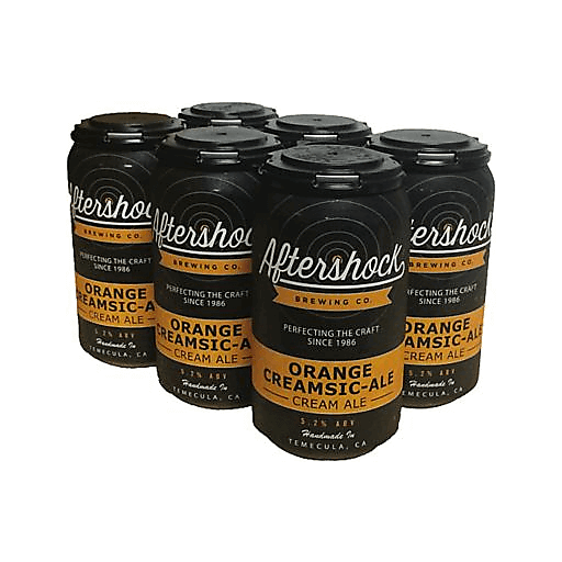 slide 1 of 1, Aftershock Brewing Orange CreamsicAle, 6 ct; 12 oz