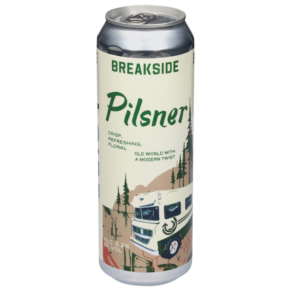 slide 2 of 3, Breakside Brewery Pilsner Craft Beer Single Can, 19.2 fl oz