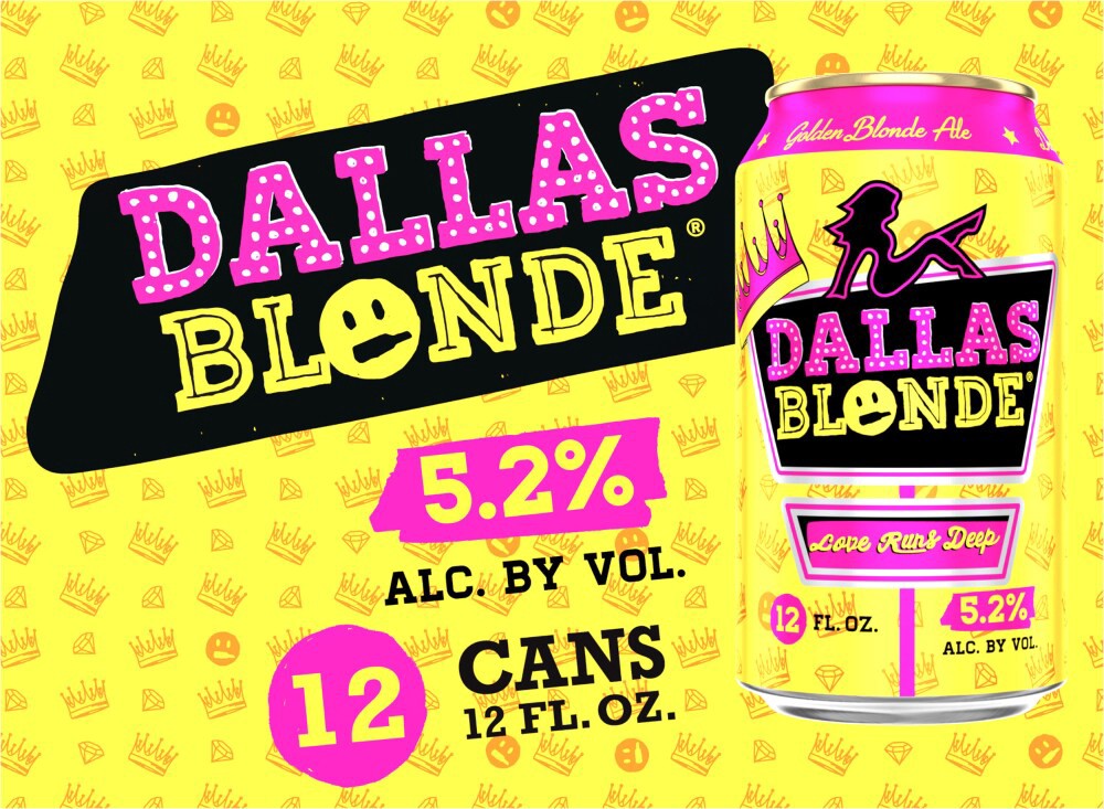 slide 2 of 4, Deep Ellum Dallas Blonde Beer, 12 ct; 12 oz
