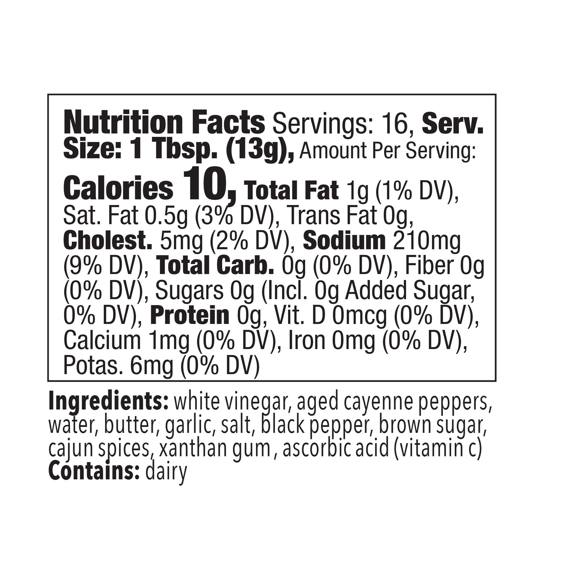 slide 2 of 2, Blonde Beards, Black Magic Buffalo Sauce, 8 oz