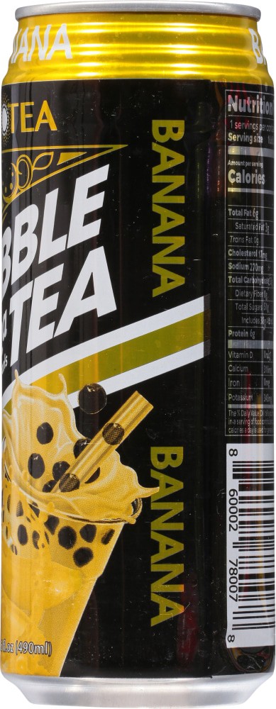 slide 3 of 6, Inotea Bubble Tea Banana, 16.6 oz