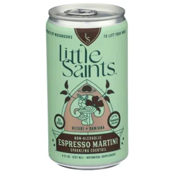 Little Saints Espresso Martini Non-Alcoholic Sparkling Cocktail Single Can