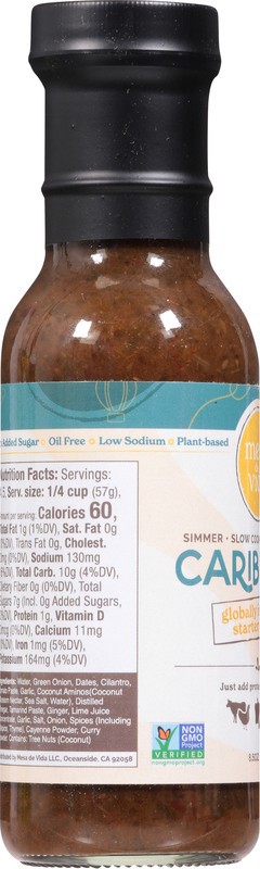 slide 2 of 5, Mesa de Vida Mild Heat Carribean Starter Sauce - 8.5 oz, 8.5 oz