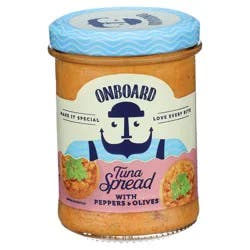 Onboard Tuna Spread With Peppers & Olives 7.1 Oz