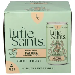 Little Saints Paloma Non-Alcoholic Sparkling Cocktail 4 Pack