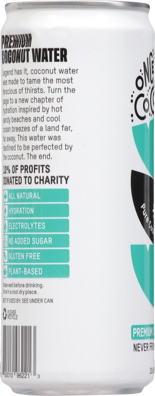 slide 4 of 5, Once Upon a Coconut Premium Pure Coconut Water 10.8 fl oz, 10.8 fl oz