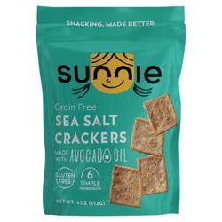 Sunnie's Grain Free Sea Salt Cracker 4 Oz