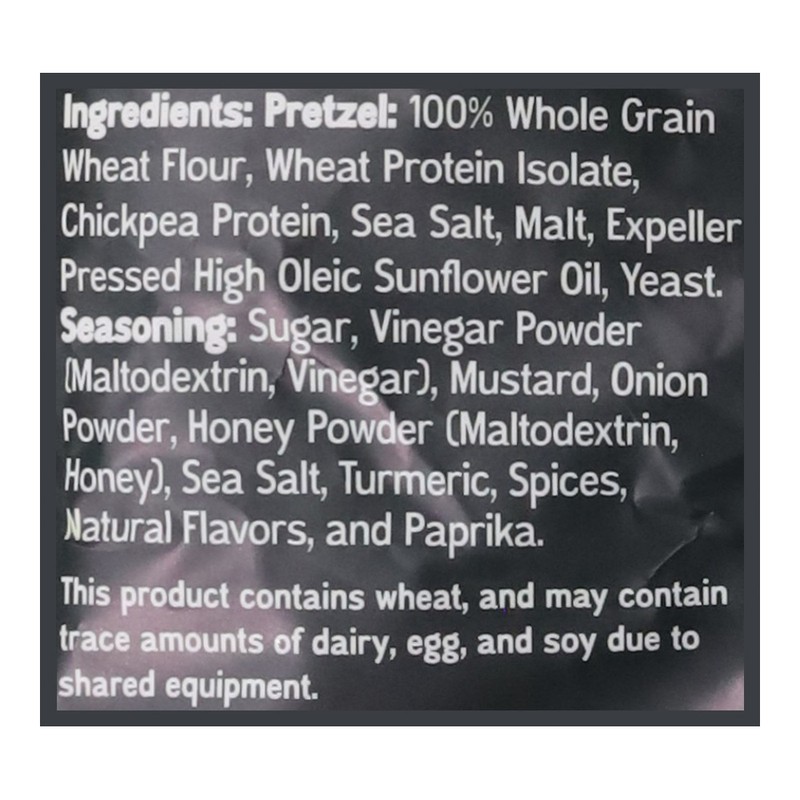 slide 5 of 5, Kindling Honey Mustard Pretzel, 6.5 oz